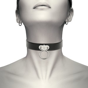 Coquette Chic Desire Vegan Leather Necklace Woman Fetish Accessory