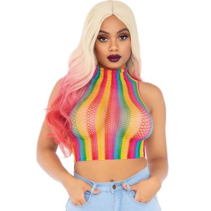 Leg Avenue Multicolor Net Top