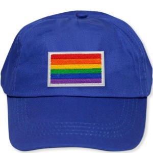 Pride Blue Cap With The Lgbt Flag