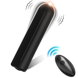 Armony Warhead Vibrator Bullet Remote Control Black 2 Cm X 8.8 Cm