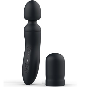 B Swish Bthrilled Vibrator Wand Premium Black