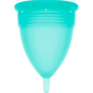 Stercup Fda Silicone Menstrual Cup Aquamarine Size S