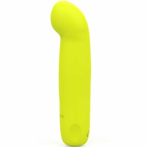 B Swish Bcute Curve Infinite Classic Rechargeable Silicone Vibrator Yellow