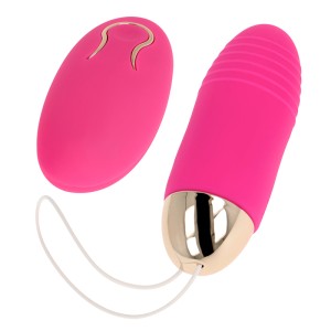 Ohmama Remote Control Vibrating Egg 10 Speeds Pink