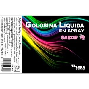 Taloka Liquid Strawberry Candy Spray