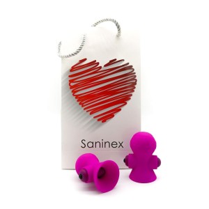 Saninex Suctioner World Pink Nipples Stimulator