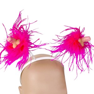 Femarvi Marabou Spring Pito Headband 6 Units
