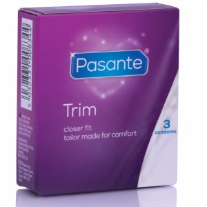 Pasante Thin Trim Ms Thin Condom 3 Units