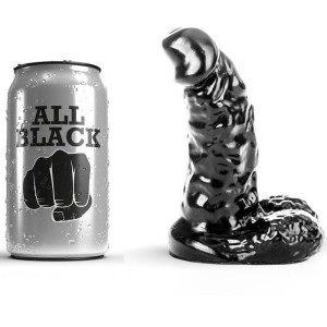 All Black Dildo 13 Cm