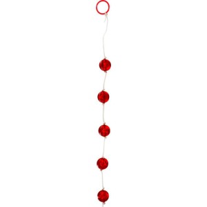 Seven Creations Clear Anal Beads Size L