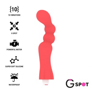 G-spot  Gohah Vibrator Light Red
