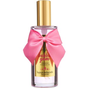 Bijoux Indiscrets Light My Fire Massage Oil Heat Effect Gum Flavor