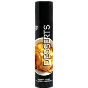 Wet Desserts Bananas Foster Waterbased Lubricant 30 Ml
