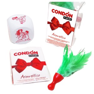 Inedit Bow Gift Box (dice + Condom + Pen)