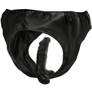 Darkness Panties With Plug And Interchangeable Dildo