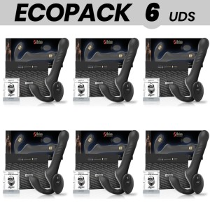 Ecopack 6 Units Ibiza Remote Control Strapless Vibrator