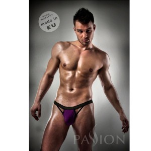 Passion Komplet Men Lingerie Purple Clear L/xl