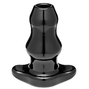 Perfect Fit Brand Double Tunnel Plug Large Black