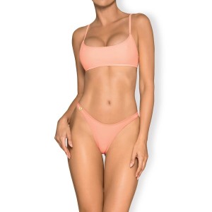 Obsessive Mexico Beach Swimwear Coral L