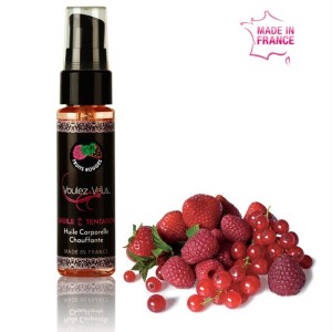 Voulez-vous Warming Body Oil- Soft Fruit 35 Ml
