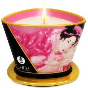 Shunga Mini Caress By Candelight Aphrodisiac Roses Massage Candle 170 Ml