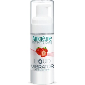 Amoreane Vibrating Liquid Strawberry 30 Ml