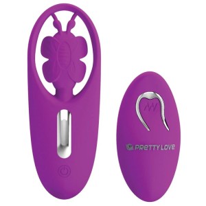 Pretty Love Dancing Butterfly Stimulator For Panties With Remote Control Lilac