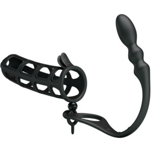 Pretty Love Hercules Penis Sheath Vibrating Anal Stimulation