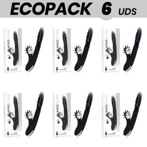 Ecopack 6 Units Black&silver Bunny Reed Up & Down Vibe