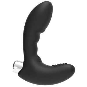 Addicted Toys Prostatic Vibrator Rechargeable Model 4 Black