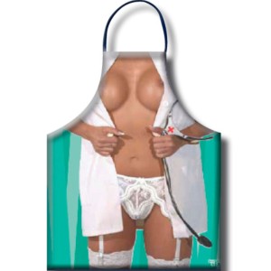Diablo Picante Womens Nurse Apron