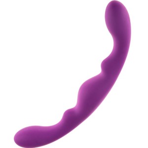 Alive Luna Dildo Double Penetration Violet Silicone 25 Cm