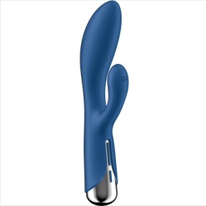 Satisfyer Spinning Rabbit 1 Clitoris And G-spot Stimulation Blue