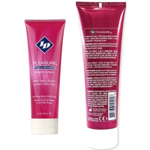 Id Pleasure Water Based Lubricant Tinging Sensation Travel Tube 120 Ml