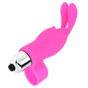 Ohmama Stimulating Thimble With Rabbit