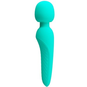 Pretty Love Meredith Massager 12 Vibration Modes Aqua Green