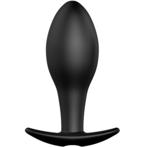 Pretty Love Anal Plug Anchor Form Silicone 12 Vibration Modes Black