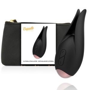 Coquette Chic Desire Clitorial Stimulator Black / Gold Flower