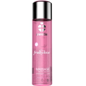 Swede Fruity Love Warming Effect Massage Oil Sparkling Strawberry Wine 120 Ml