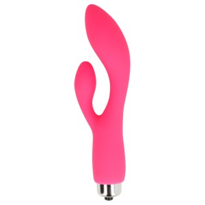 Ohmama Vibrator With Rabbit 12.5 Cm Pink