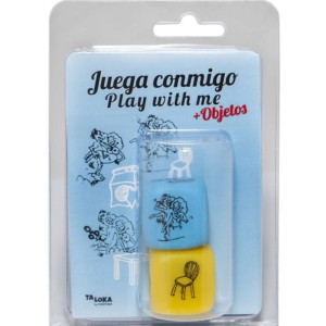 Taloka Funny Blue Posture Dice + Place Dice
