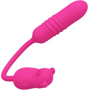 Pretty Love Nobikuma Pink Silicone Vibrating Bullet