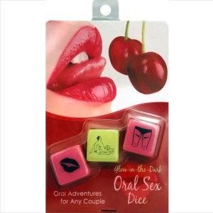 Kheper Games Oral Sex Dice Game With Glow In The Dark