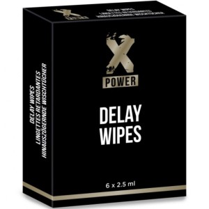 X Power Delay Wipes 6 Units
