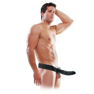 Fetish Fantasy Series 19 Cm Hollow Strap-on Black