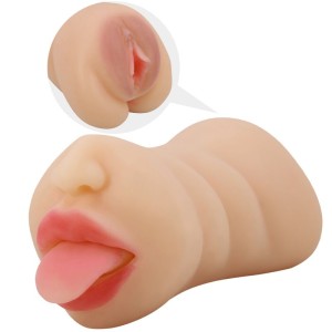 Crazy Bull Sarah Vagina-shaped Mastubador Dual Entry