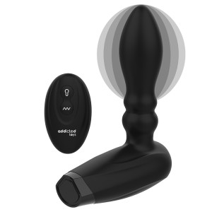 Addicted Toys Inflatable Remote Control Plug 10 Modes Of Vibration