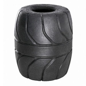 Perfect Fit Brand Silaskin Ball Stretcher 2 Inch Black