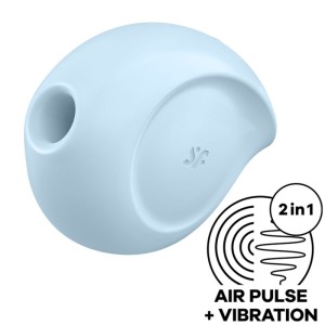 Satisfyer Sugar Rush Air Pulse Stimulator & Vibrator Blue