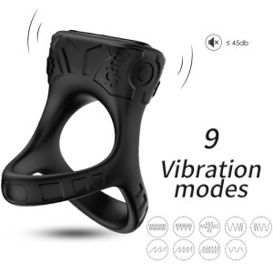 Armony Ring Vibrator & Multiposition Black
